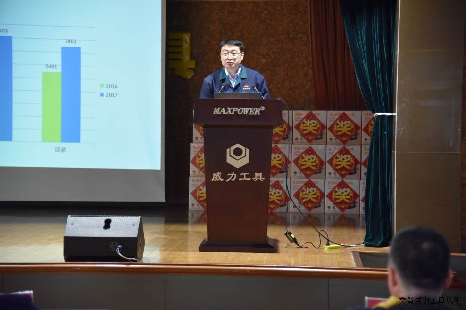 威力工具集團(tuán)2017年度職工大會(huì)順利召開(圖8)